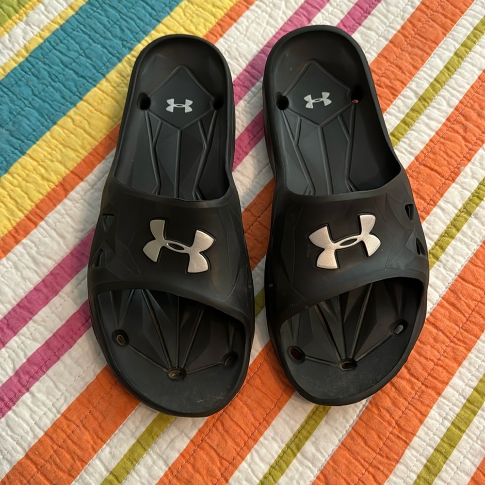 Under Armour Slip On Sandals-Men’s